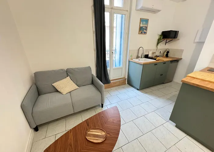 Le Roustan - Halles A 2 Mins - Wifi - Clim * 塞特港