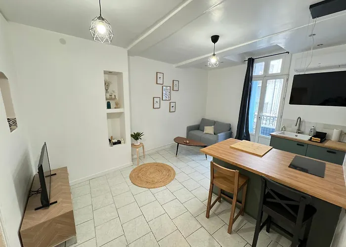 Le Roustan - Halles A 2 Mins - Wifi - Clim 公寓 塞特港